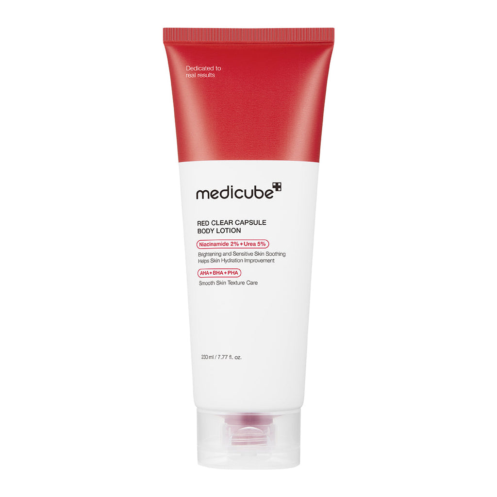 Red Clear Capsule Body Lotion - medicube.us