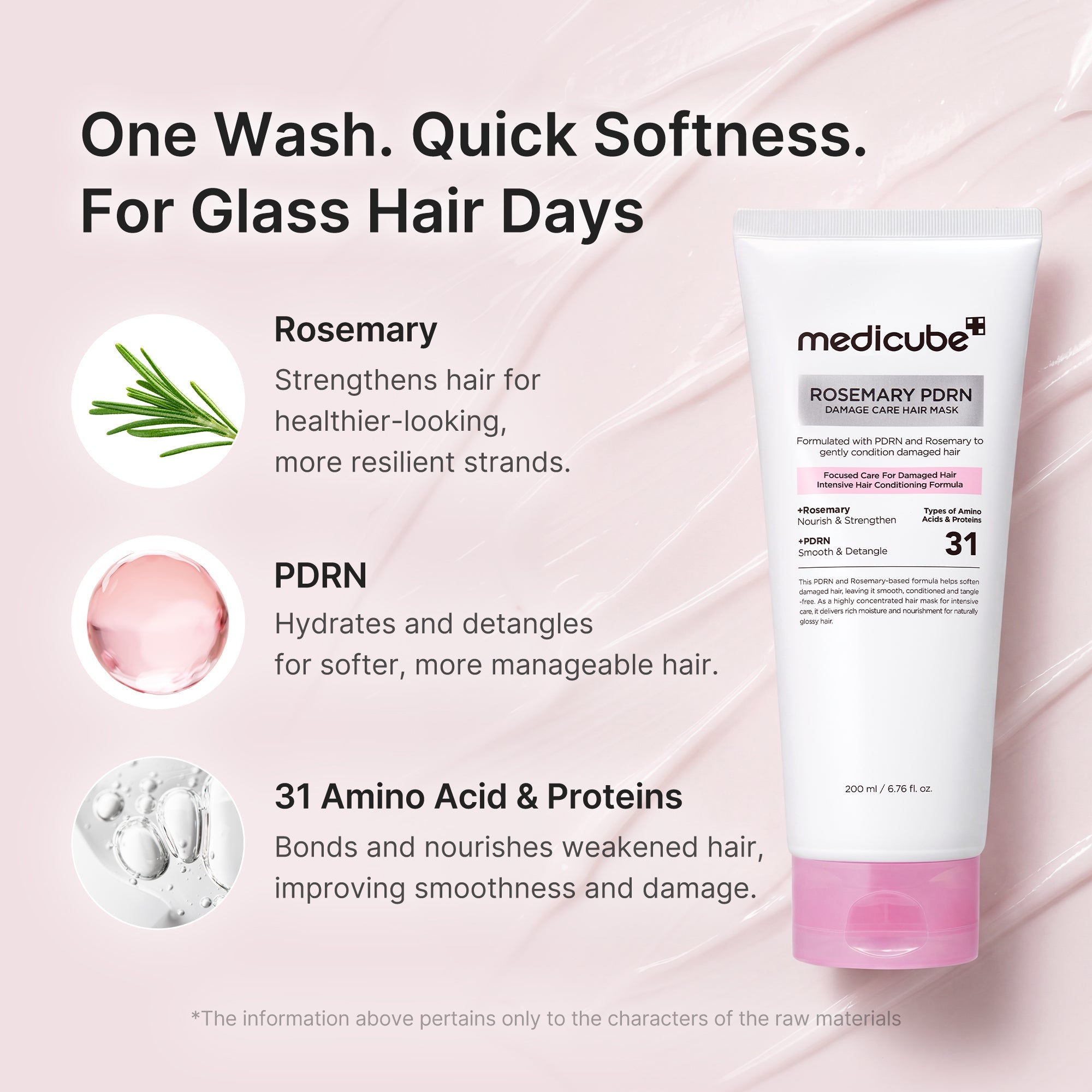 Rosemary PDRN Damage Care Hair Mask Q42
