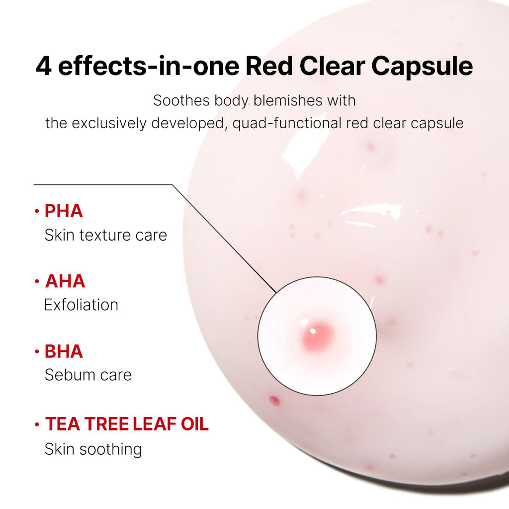 Red Clear Capsule Body Lotion - medicube.us