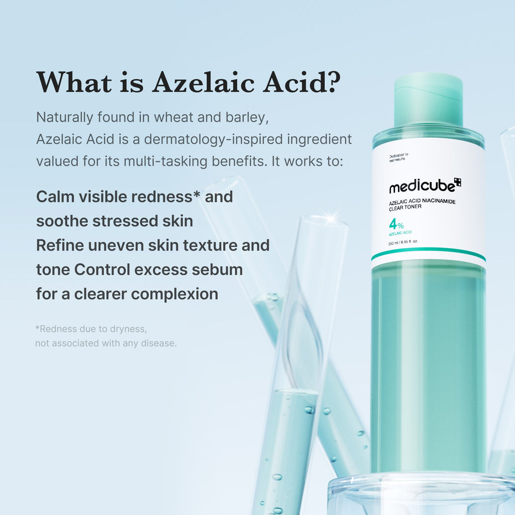 Azelaic Acid Niacinamide Clarifying Toner - medicube.us