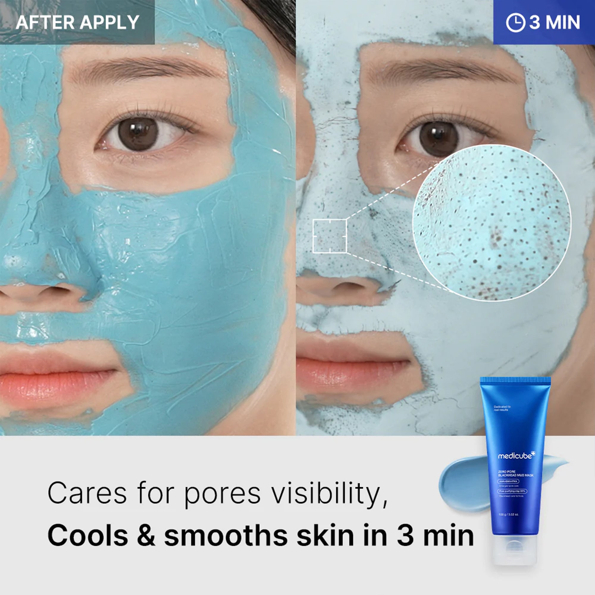 Zero Pore Blackhead Mud Mask - medicube.us