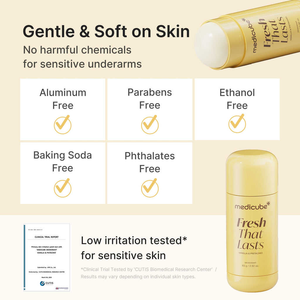 Kojic Acid Brightening Deodorant (Vanilla & Pistachio) H65