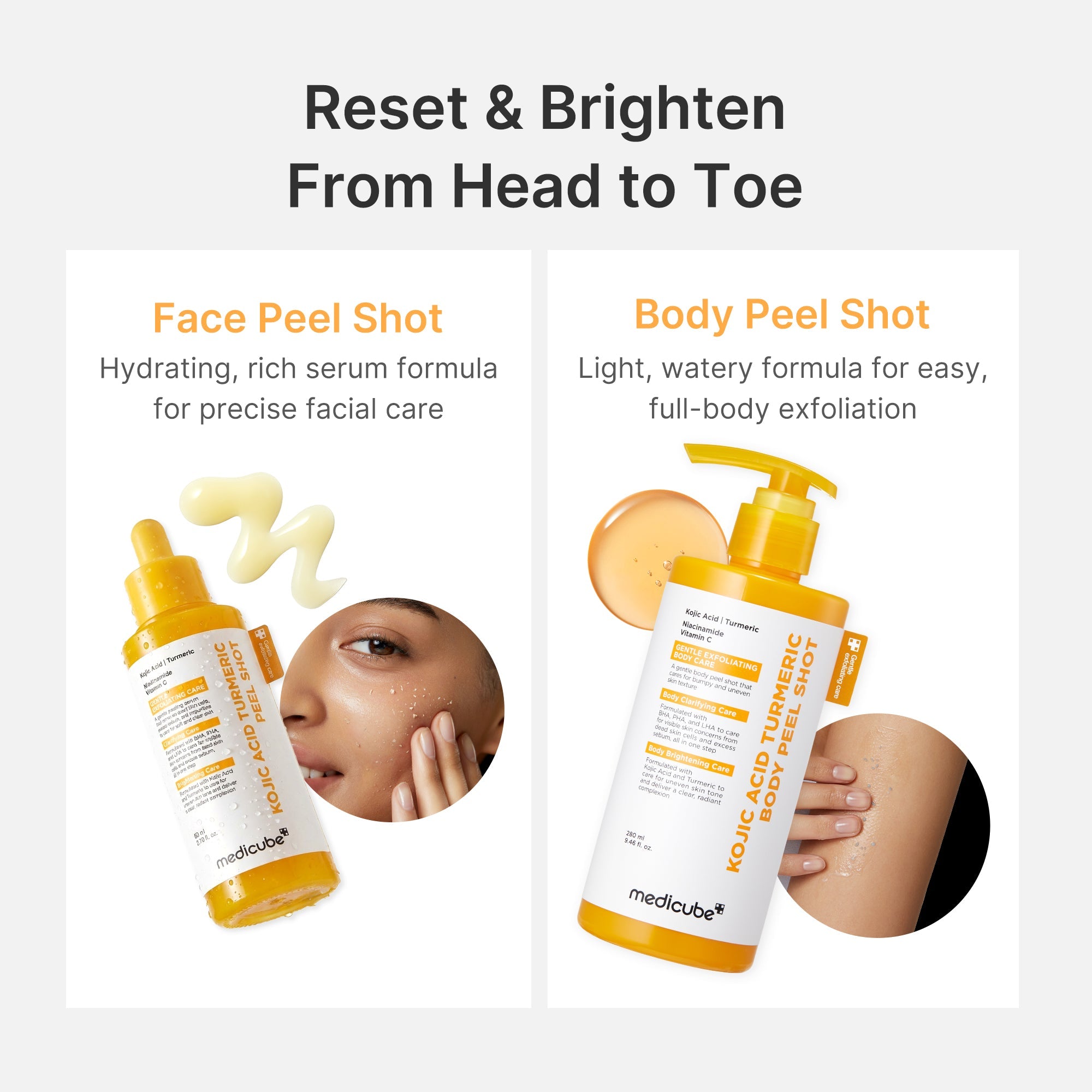 Kojic Acid Turmeric Peel Shot - medicube.us