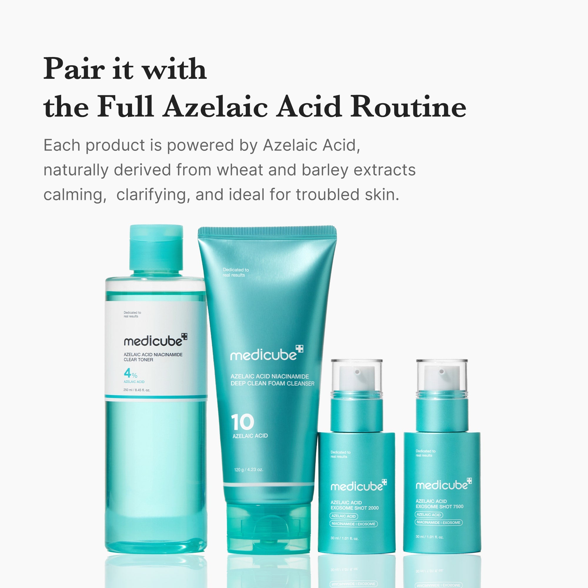 Azelaic Acid Niacinamide Clarifying Toner - medicube.us