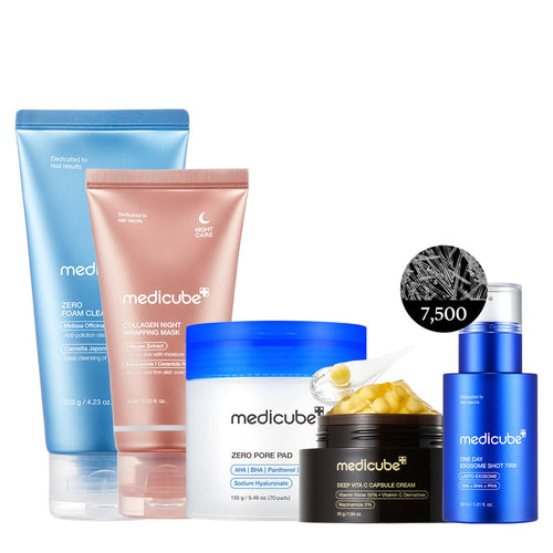 Affordable Glass Glow 7-Day Skincare Set - medicube.us