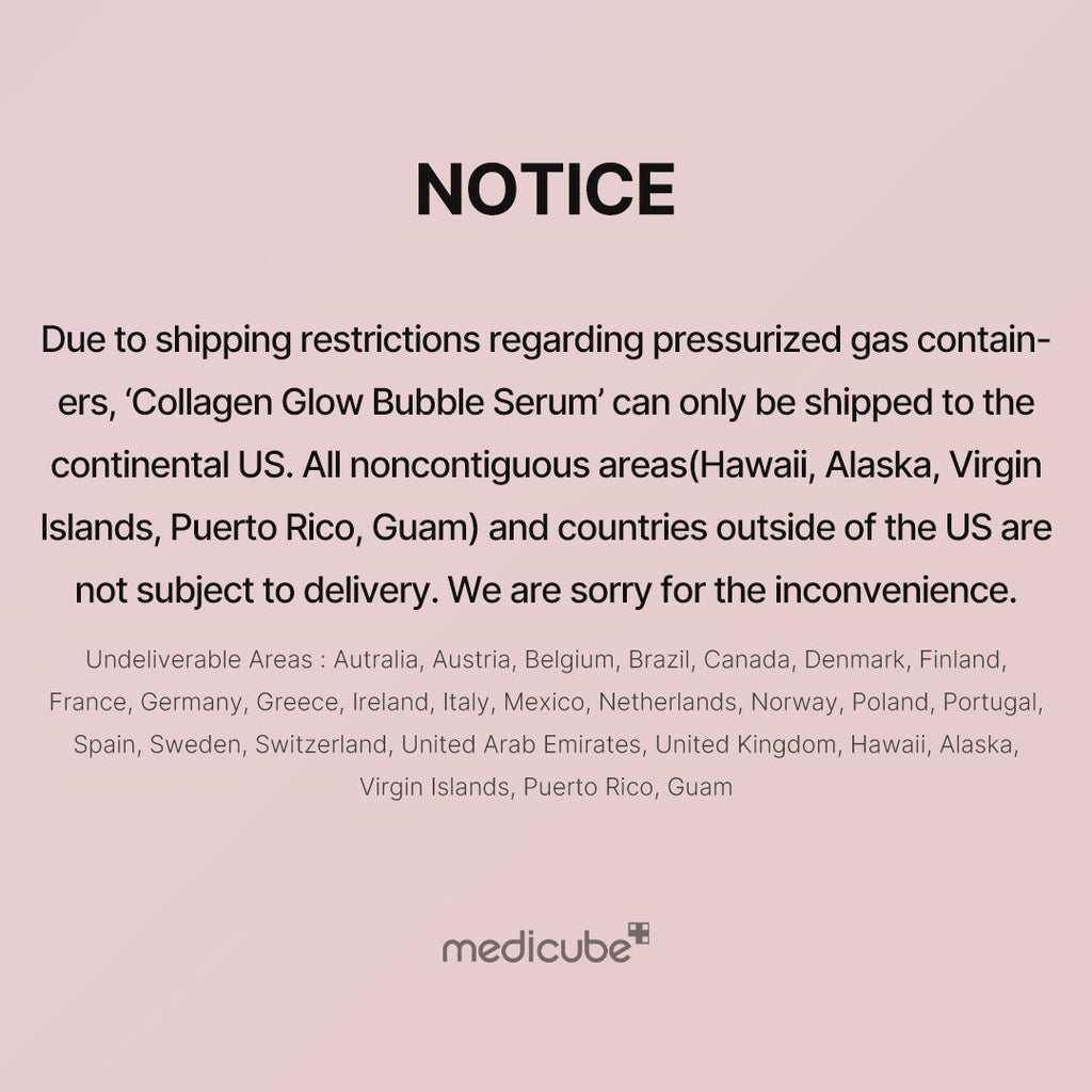 [US ONLY] Collagen Glow Bubble Serum - medicube.us