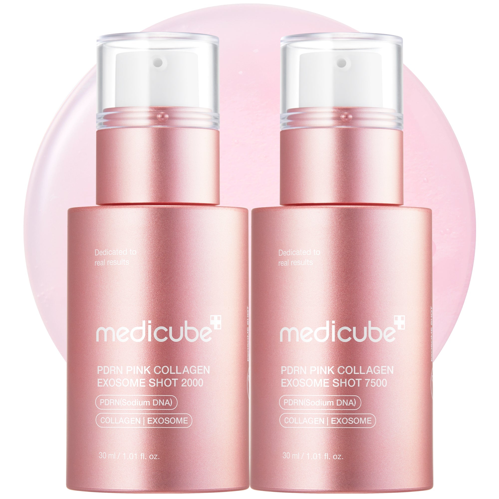PDRN Pink Collagen Exosome Shot - medicube.us