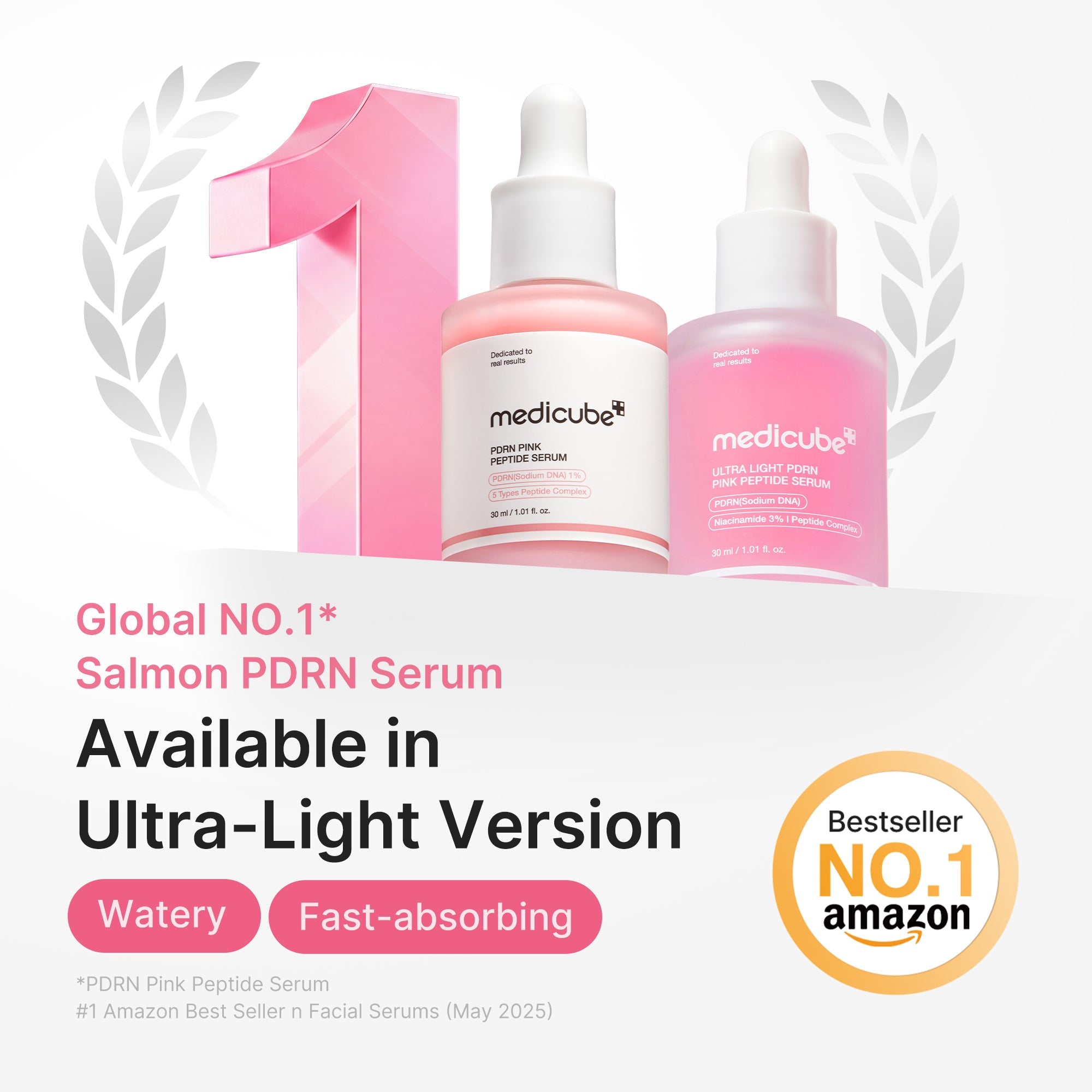 Ultra Light PDRN Pink Peptide Serum RW7