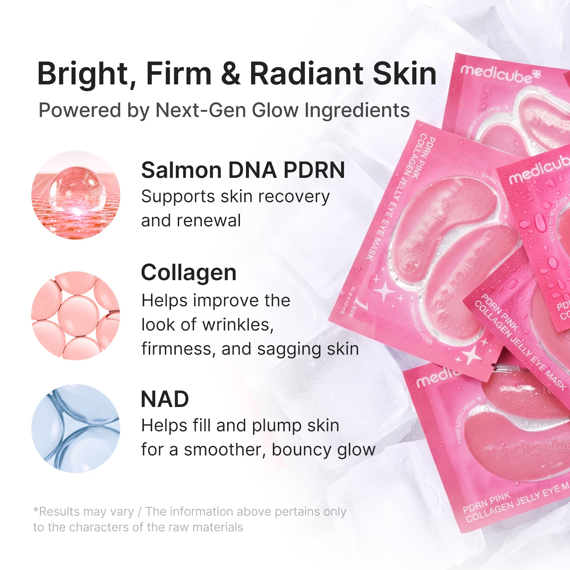 PDRN Pink Collagen Jelly Eye Mask GA3