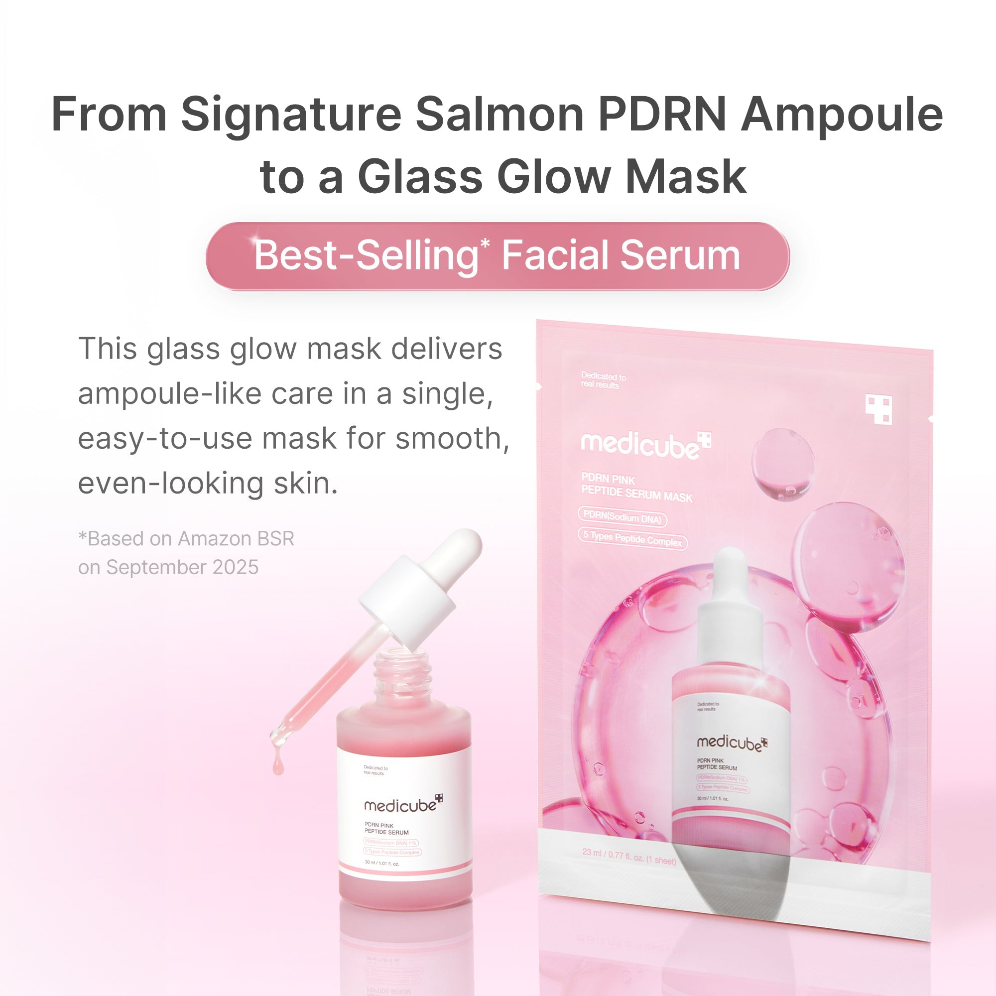 PDRN Pink Peptide Ampoule Mask SR91