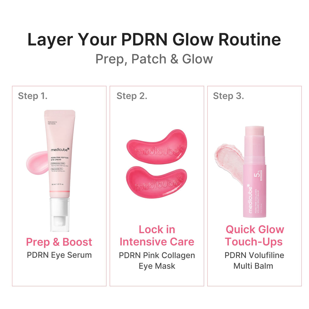 PDRN Pink Collagen Jelly Eye Mask GA3
