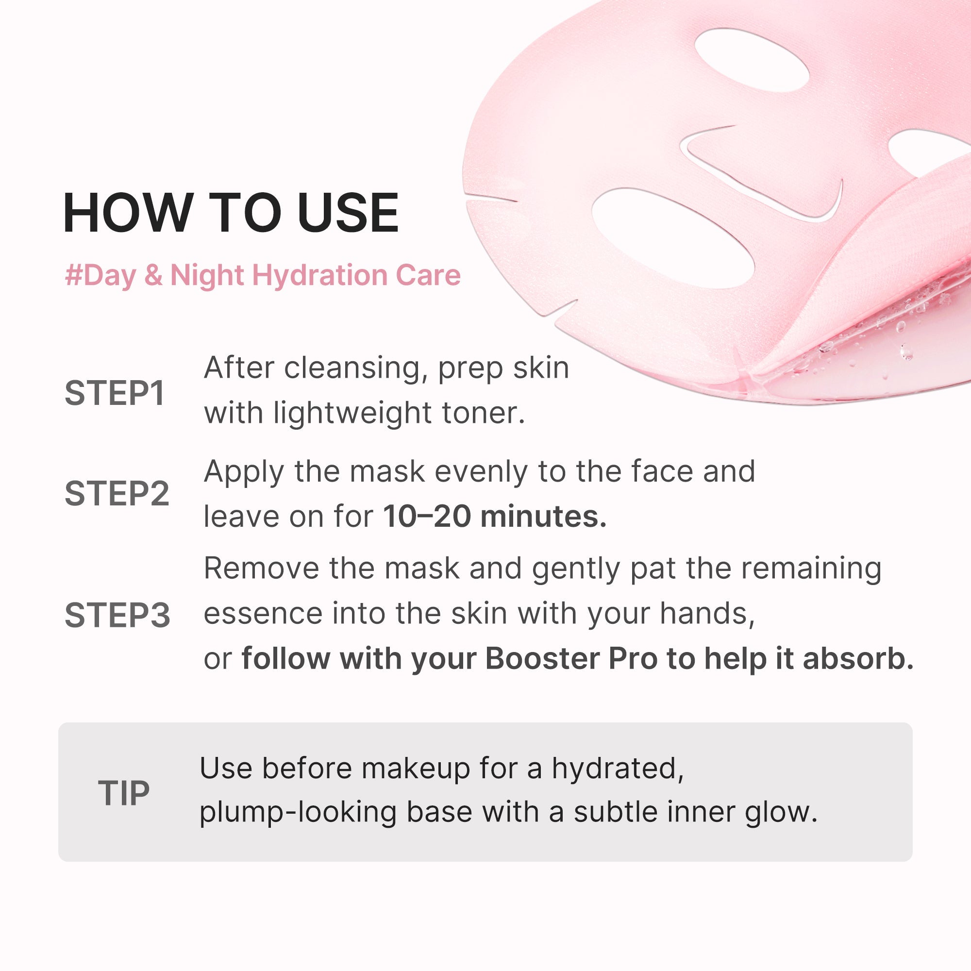 PDRN Pink Peptide Ampoule Mask SR91