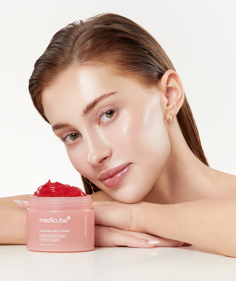 Self customizable collagen skincare duo curated for a healthy-looking dewy glow.