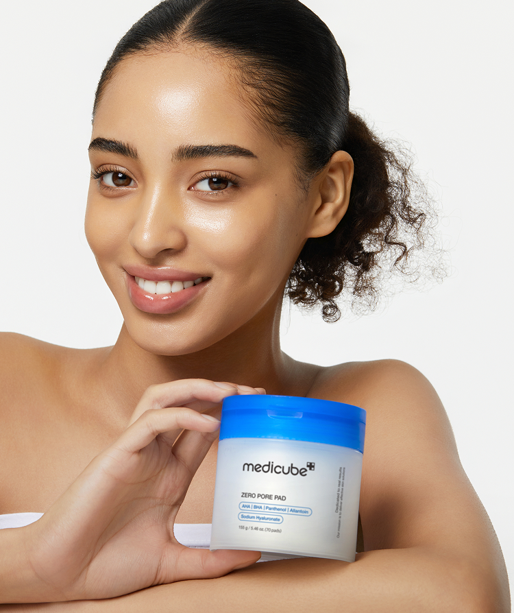 K-BEAUTY #1 PORE PADS Simple & Easy Care for smaller-looking pores